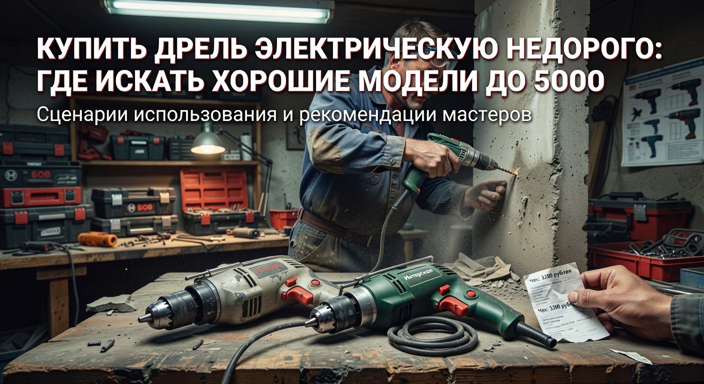 Купить дрель электрическую недорого: где искать хорошие модели до 5000: сценарии использования и рекомендации мастеров